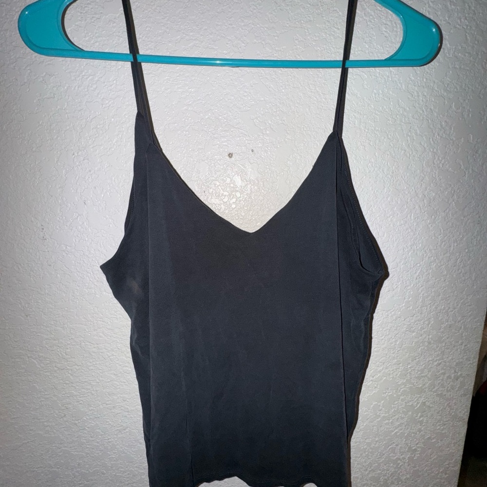 Double Zero Black Flowy Camisole
